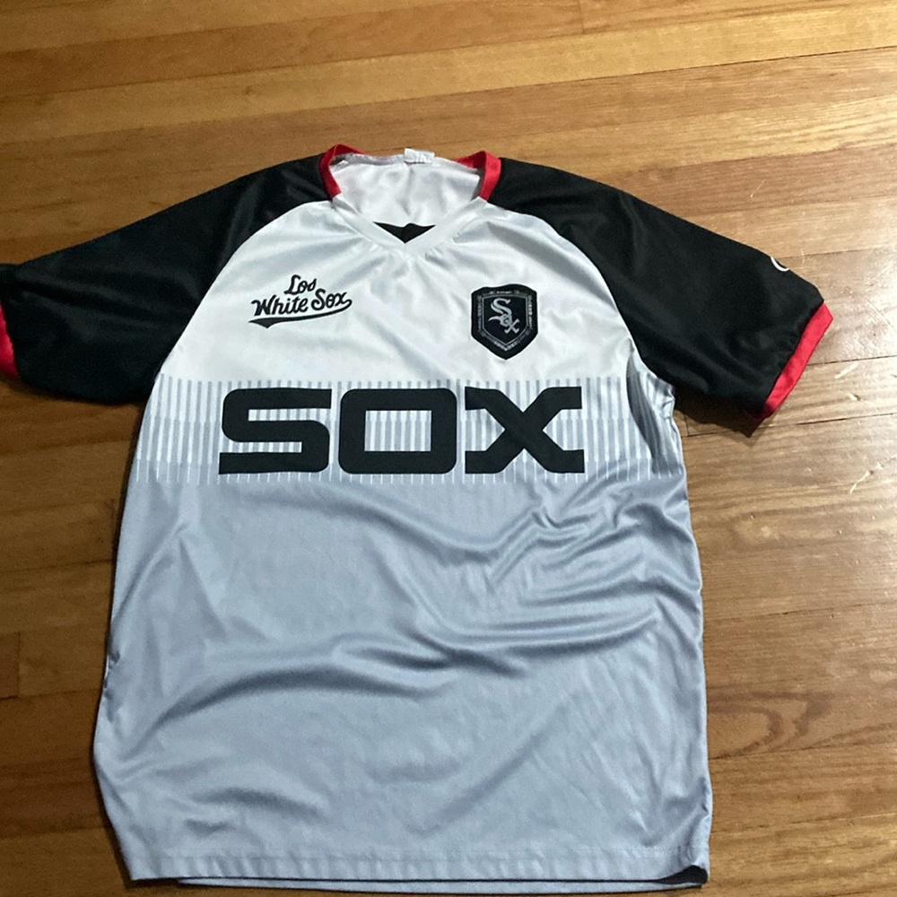Chicago White Sox promotional soccer jersey giveaway size medium polyester